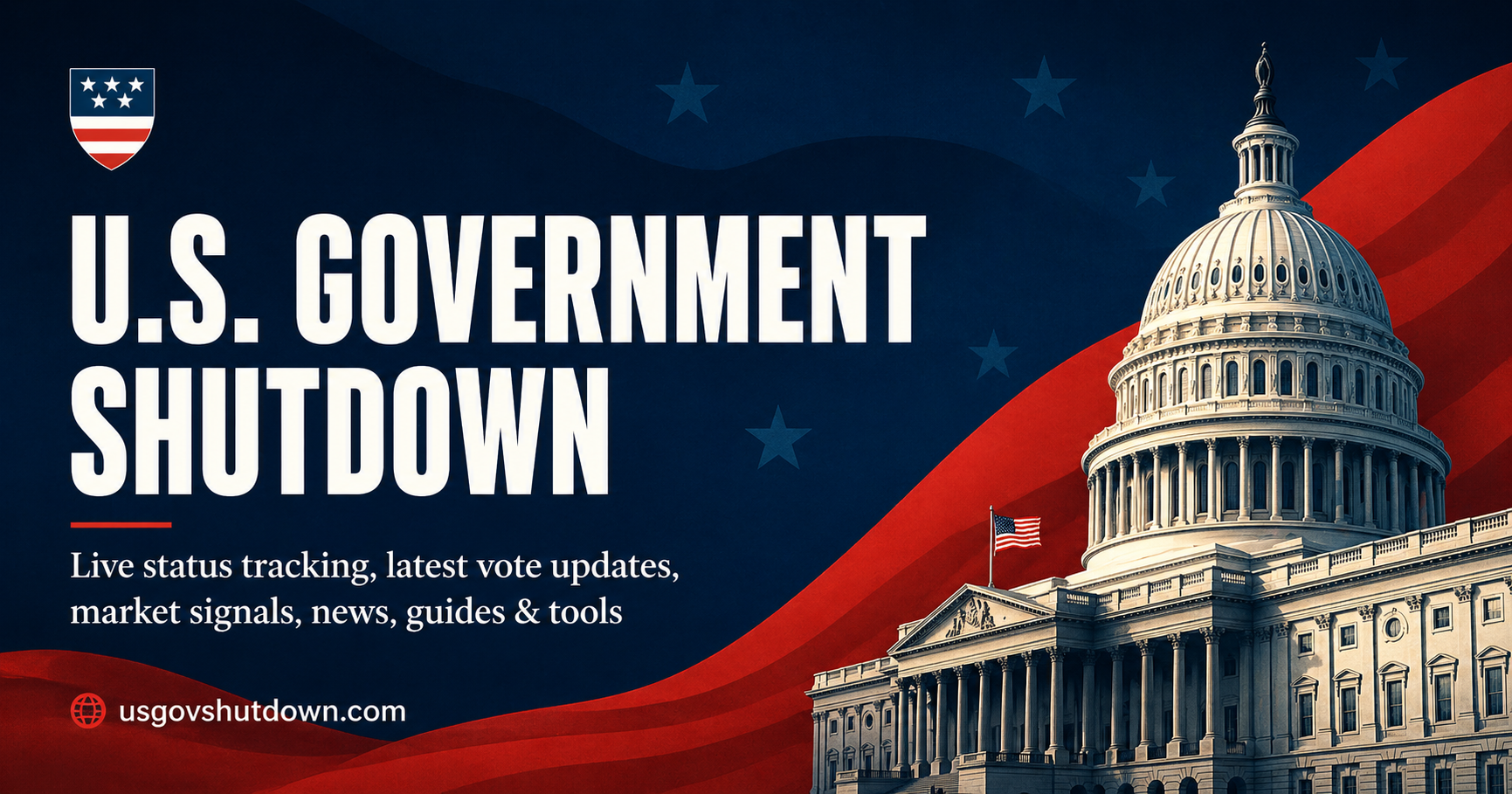 USGovShutdown | Live U.S. Government Shutdown Tracker